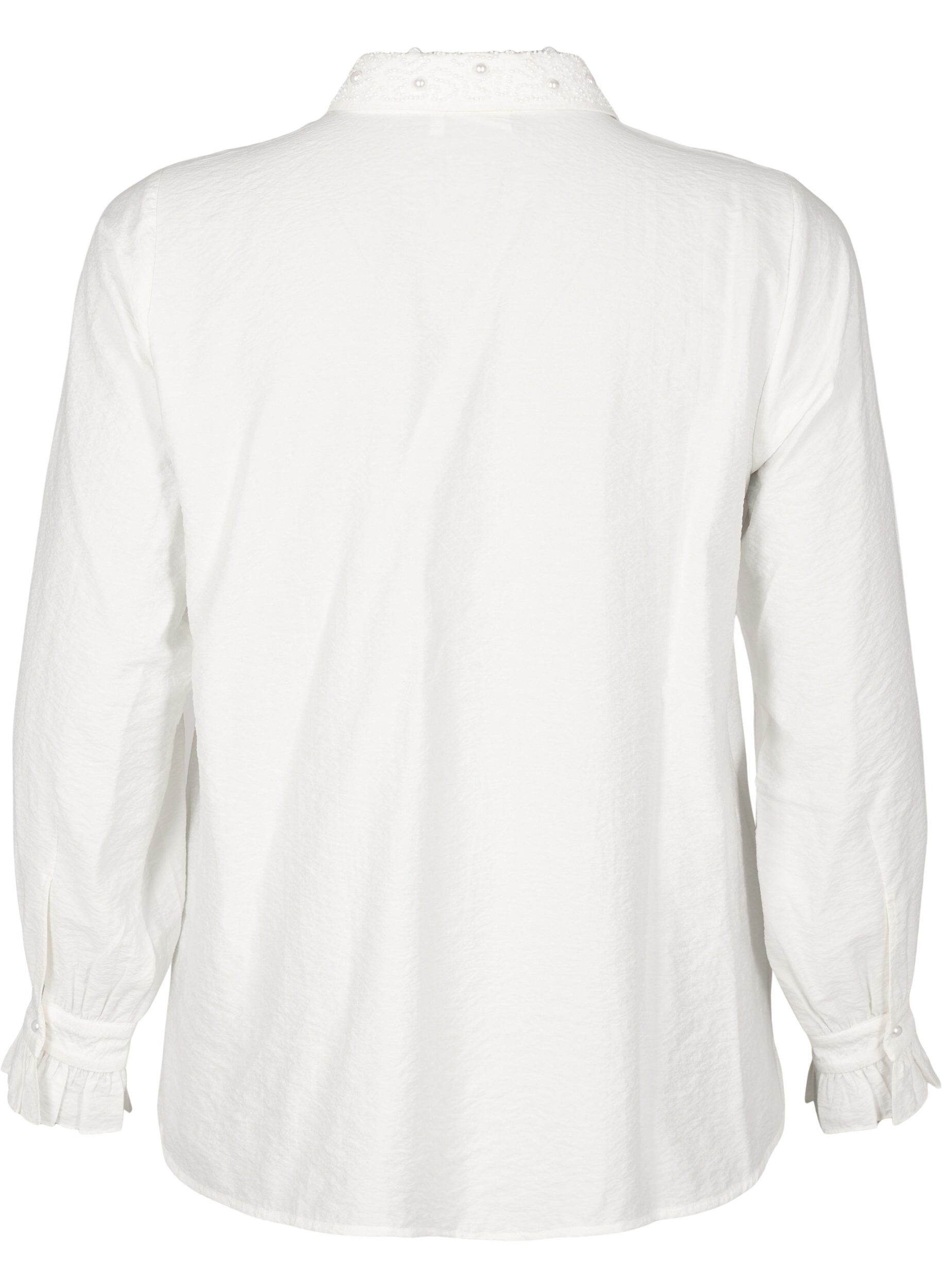 Zizzi Paita helmill&auml;, Snow White, Packshot image number 1