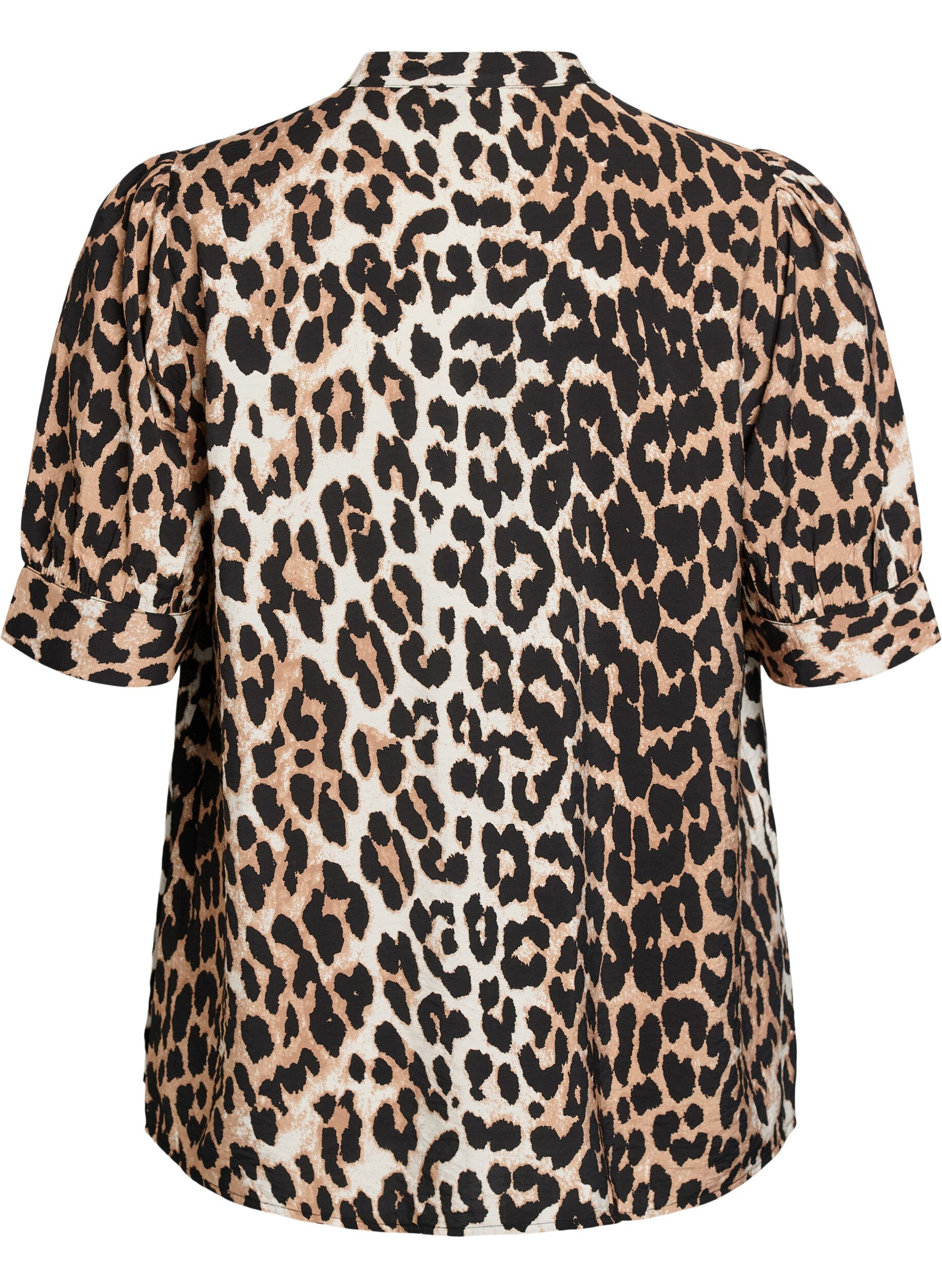 Zizzi Kuvioitu paitapusero 1/2-hihoilla, 9990, Packshot image number 1