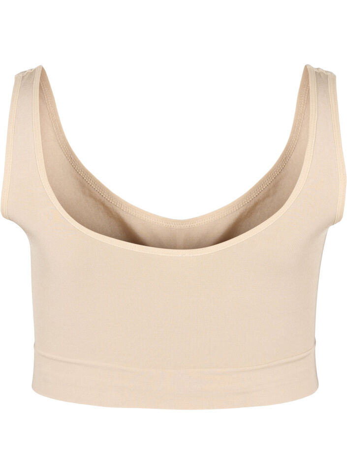 Pehme&auml;t rintaliivit ilman toppausta, Beige, Packshot image number 1