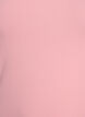 Yksiv&auml;rinen perus paita puuvillasta, Vaaleanpunainen, Packshot image number 2