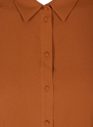 Tunika nappikiinnityksellä, Leather Brown ASS, Packshot image number 2
