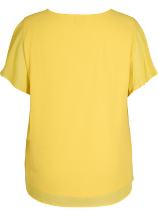 Lyhythihainen pusero, Primrose Yellow, Packshot image number 1