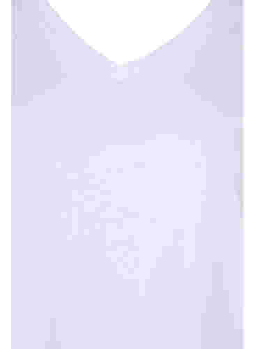 2 perus t-paitaa puuvillasta, Black/Bright W, Packshot image number 3