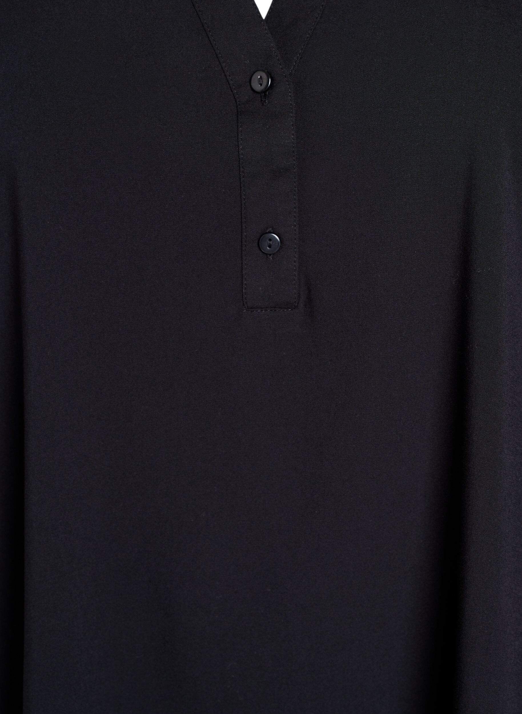 ZizziHihaton viskoosipusero, Musta, Packshot image number 2