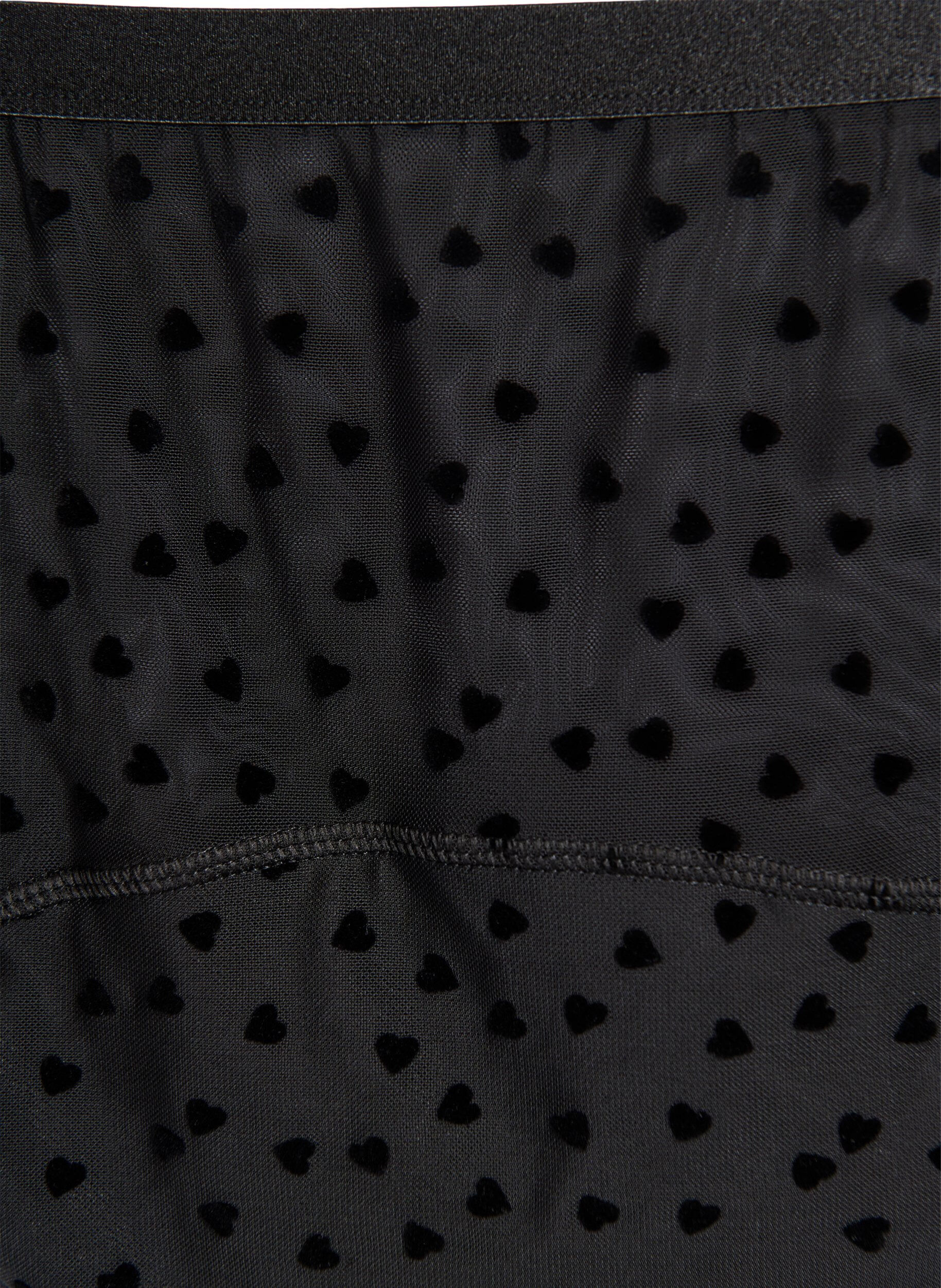 Zizzi Mesh-hipsterit syd&auml;ndetaleilla, Musta, Packshot image number 2