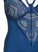 Kaarituelliset pitsibodyt remmiyksityiskohdilla, Sininen, Packshot image number 2