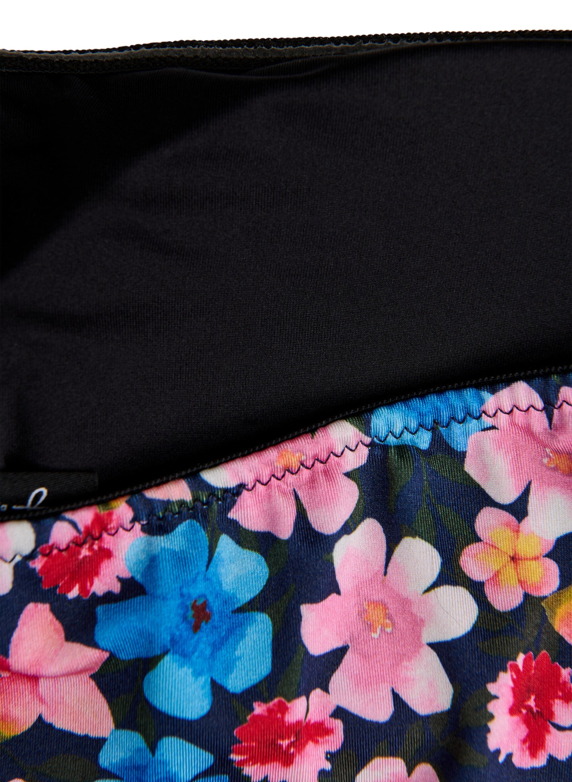 Zizzi Kukallinen bandeau-bikinien yl&auml;osa, Punainen, Packshot image number 3