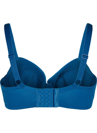 Pehmustetut kaarituelliset rintaliivit pitsillä, Sailor Blue, Packshot image number 1