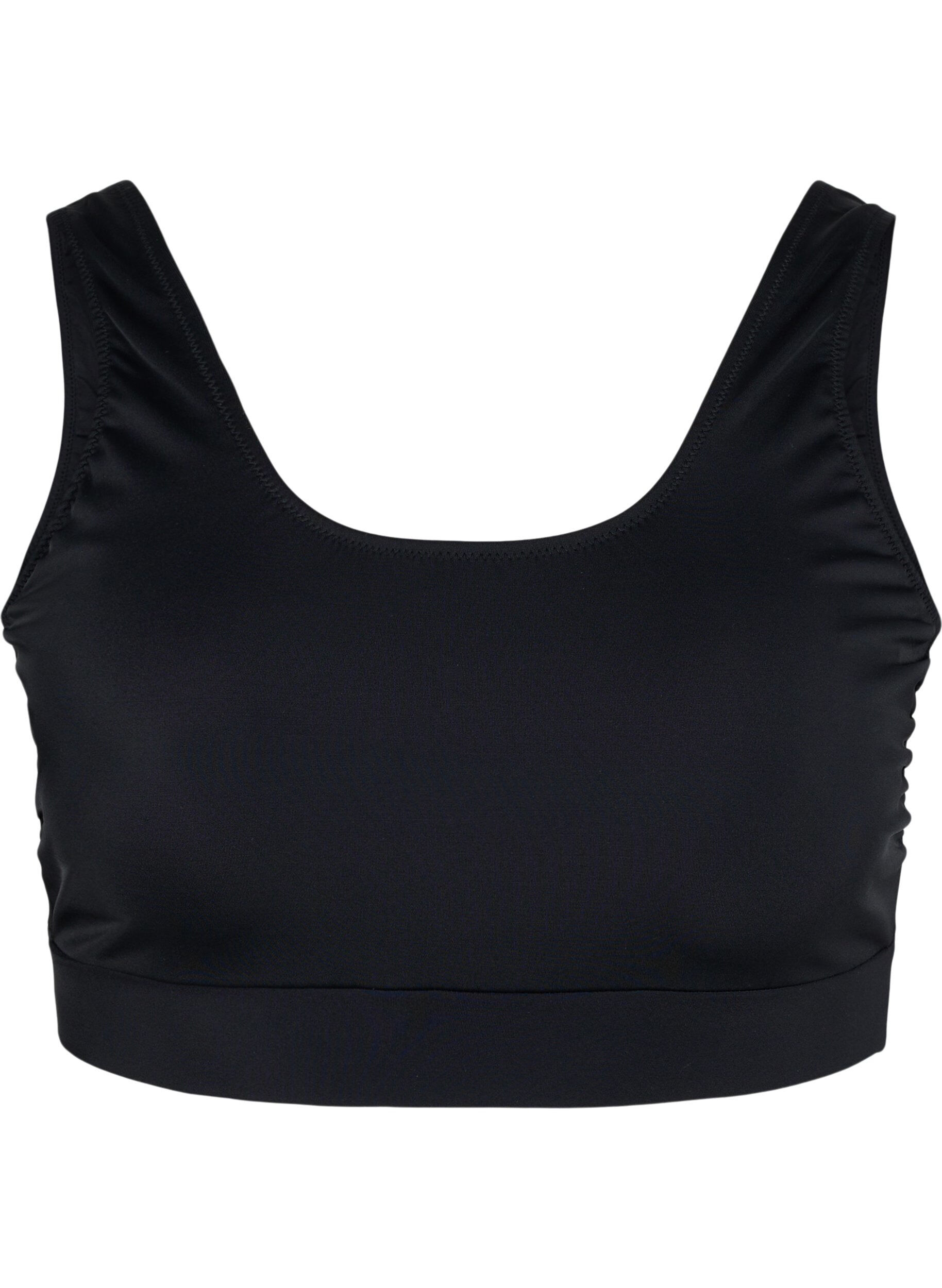 Zizzi Bikiniyl&auml;osa py&ouml;re&auml;ll&auml; p&auml;&auml;ntiell&auml;, Black, Packshot image number 0