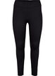 Joustavat leggingsit ribatulla rakenteella, Black, Packshot image number 0