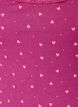 Toppi, jossa on painatus ja pitsireunus, Violetti, Packshot image number 2