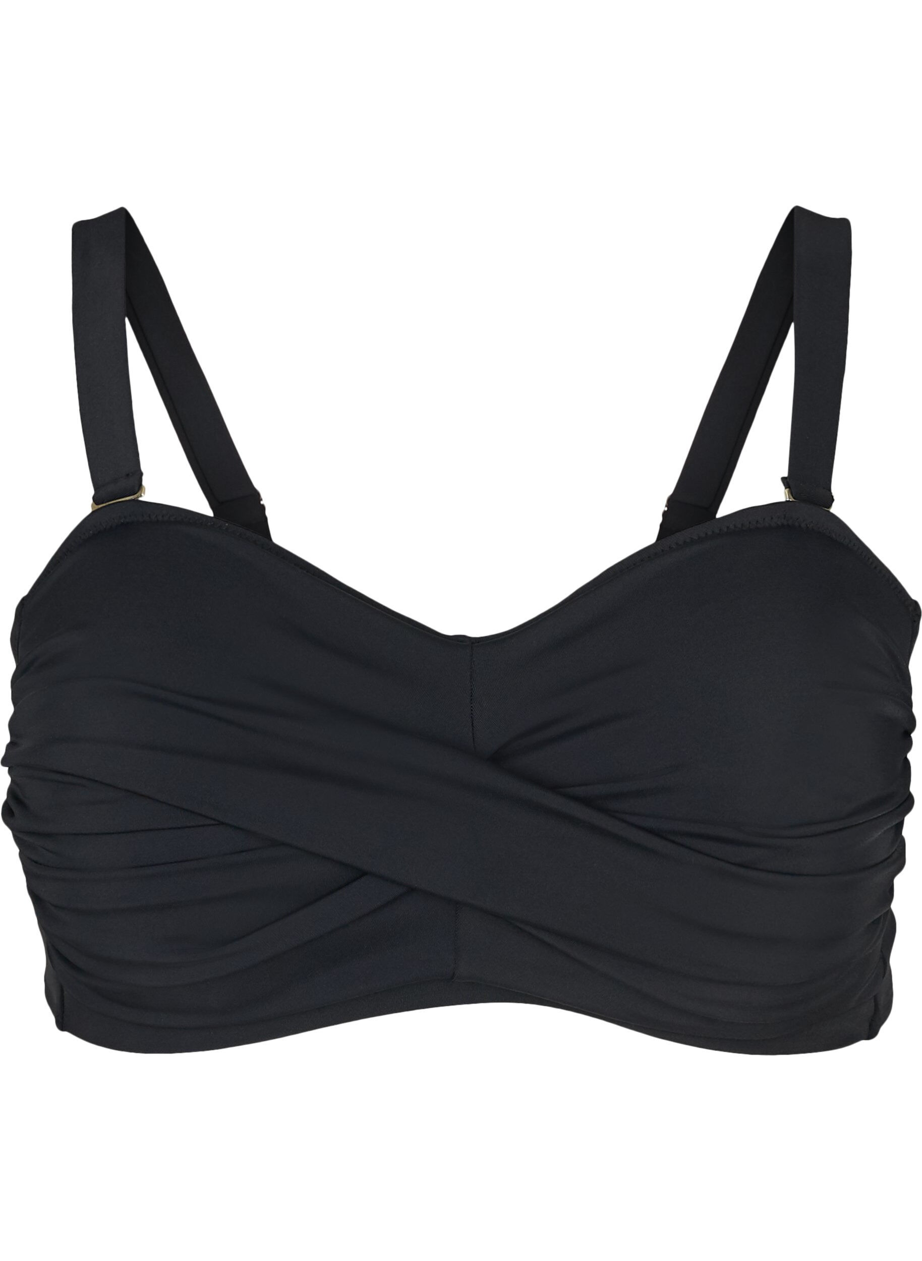 Zizzi Bikiniyl&auml;osa, Black, Packshot image number 0