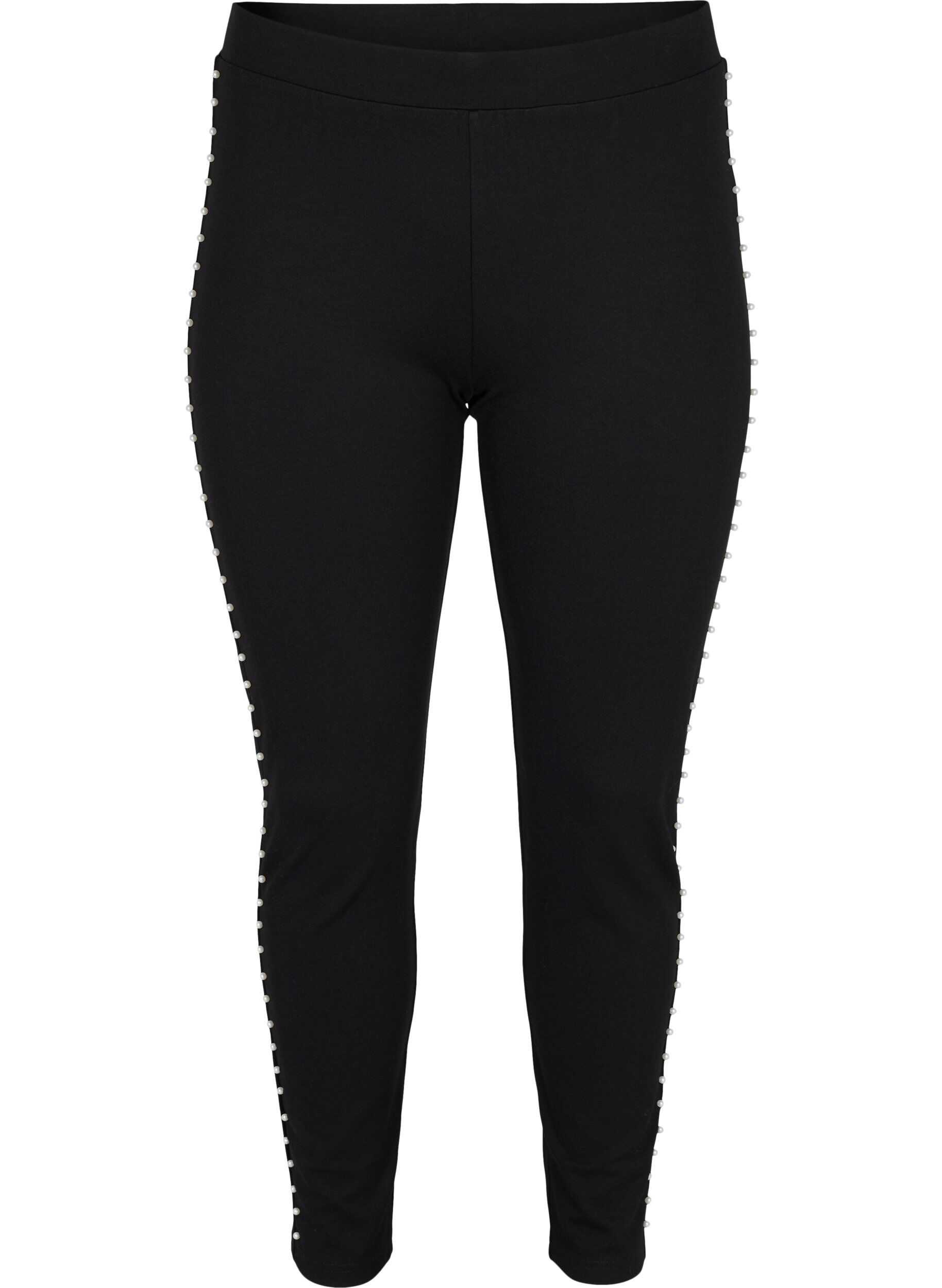 ZizziLeggingsit helmill&auml;, Black, Packshot image number 0