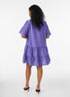 R&ouml;yhel&ouml;mekko A-linjaisella leikkauksella, Violetti, Model image number 2