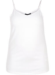 Puuvillainen perustoppi, Valkoinen