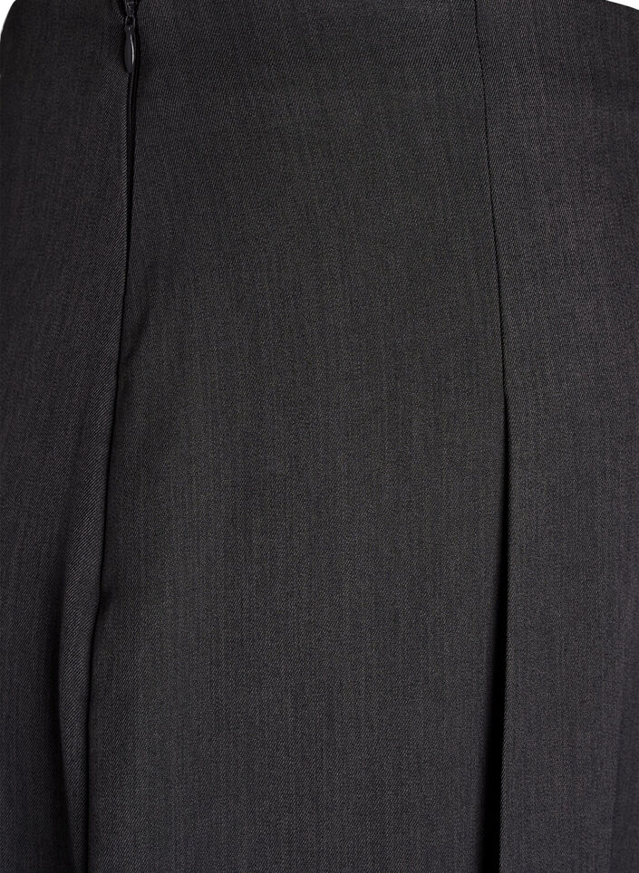 Midihame leveillä laskoksilla, Harmaa, Packshot image number 3