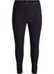 Leggingsit napeilla lahkeiden alaosassa, Musta, Packshot image number 0