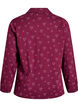 Puuvillainen pyjamapaita rintataskulla, Punainen, Packshot image number 1