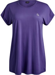 Pitk&auml; treenipaita, Violetti