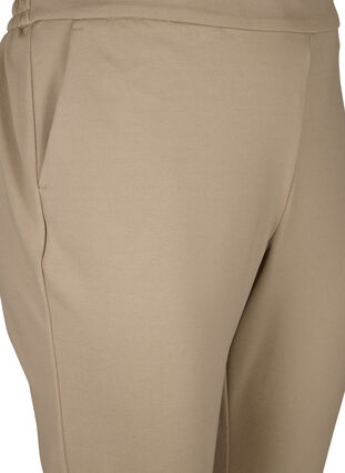 Kropatut housut taskuilla, Silver Mink, Packshot image number 2