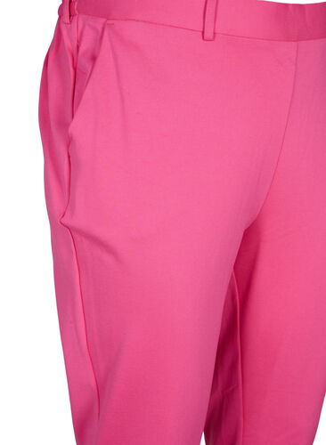 Kropatut housut taskuilla , Shocking Pink, Packshot image number 2