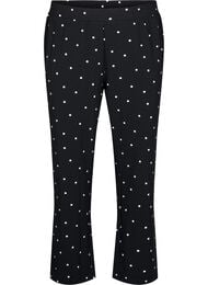 Suorat housut, Musta