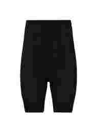 Korkeavyötäröiset shapewear-shortsit, Black