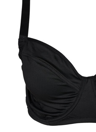 Kaarituelliset rintaliivit selkäyksityiskohdalla, Black, Packshot image number 2
