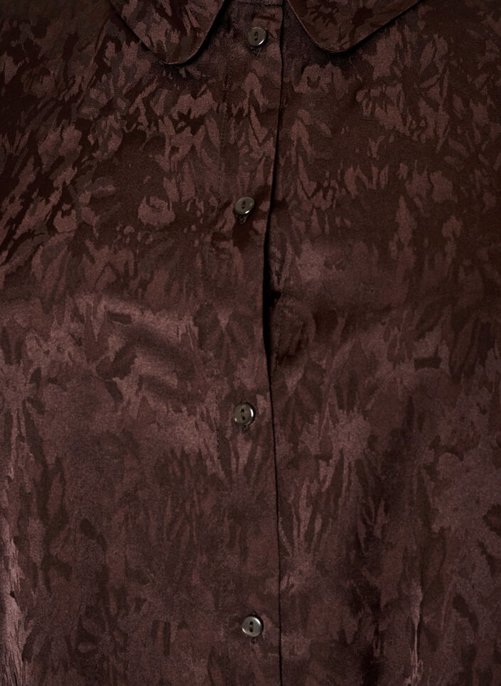 Paita samans&auml;vyisell&auml; paisley-kuviolla, Ruskea, Packshot image number 2