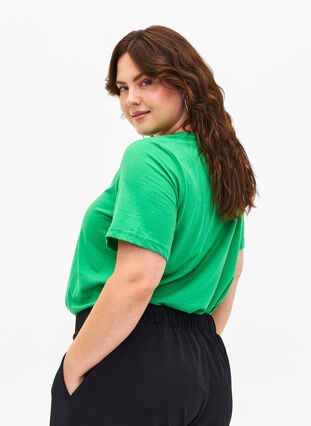 FLASH - T-paita pyöreällä pääntiellä, Kelly Green, Model image number 1
