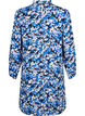 FLASH - Pitkähihainen mekko kukkakuosilla, Blue Purple Flower, Packshot image number 1