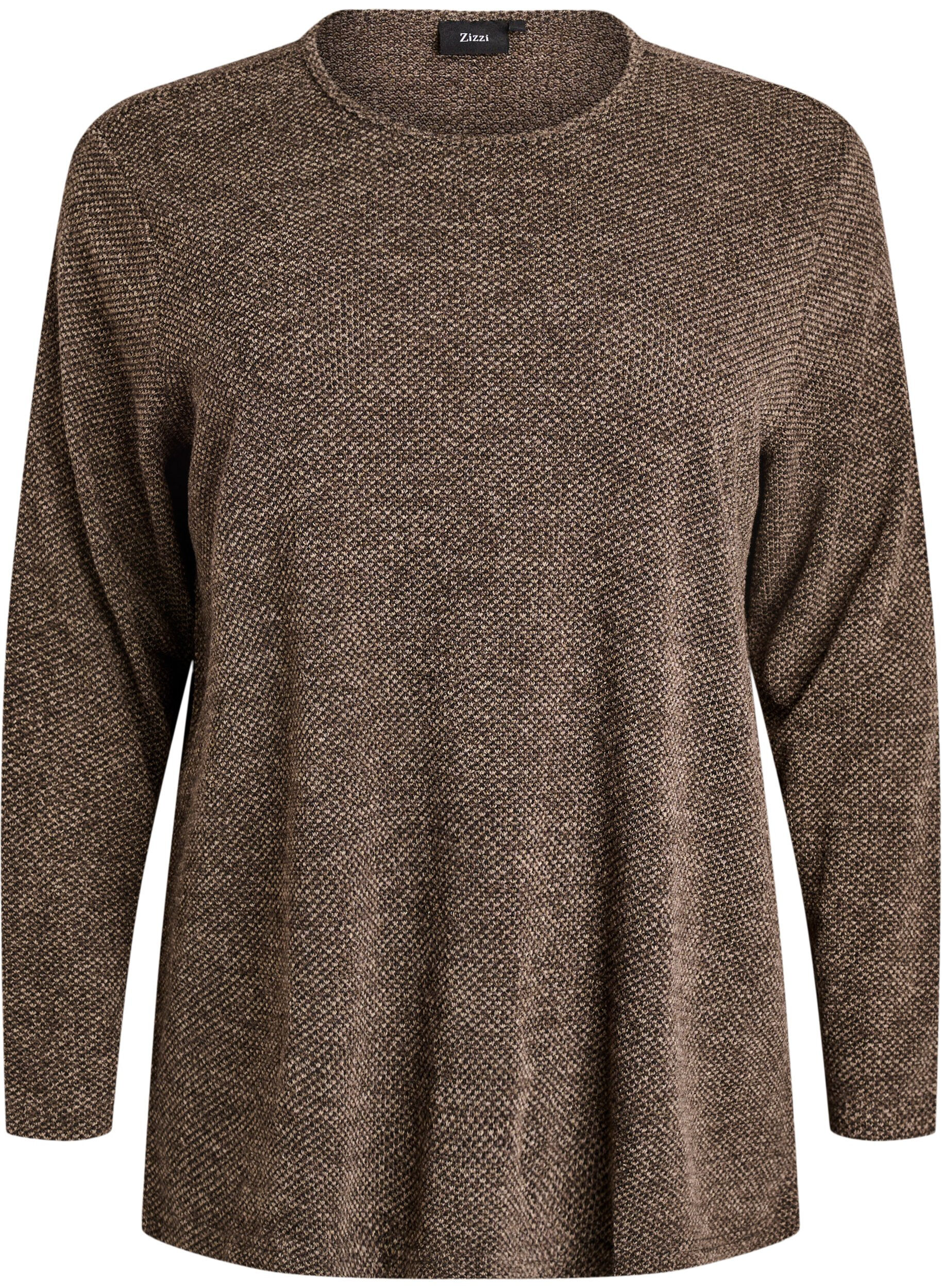 Pitk&auml;hihaiset pusero rakenteella