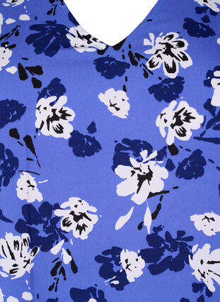 FLASH - Tunika v-pääntiellä ja kuosilla, Amparo Blue Flower, Packshot image number 2