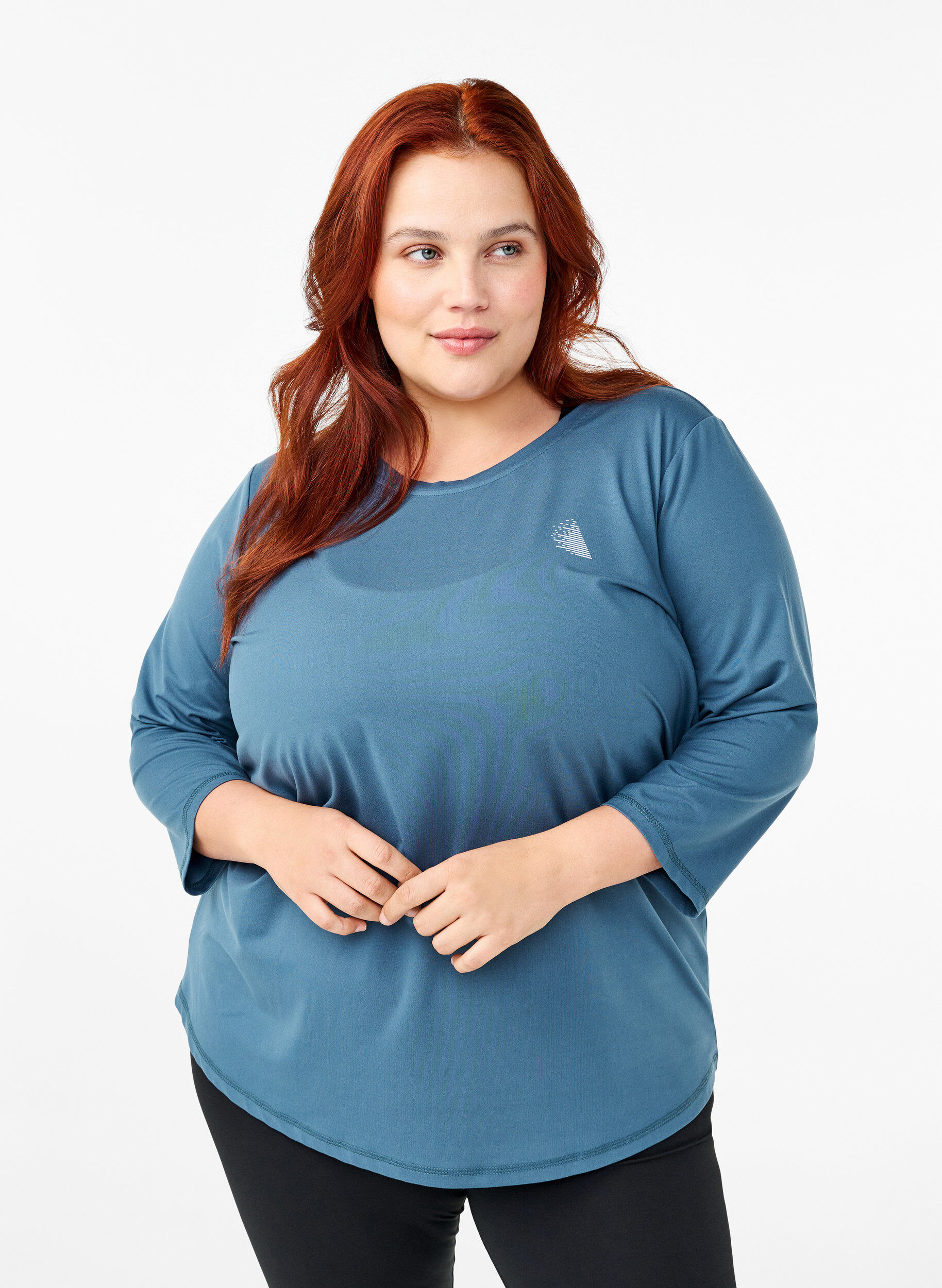 ZizziTreenipusero 3/4-hihoilla, Sininen, Model image number 0