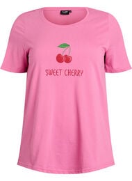 T-paita printill&auml;, Vaaleanpunainen