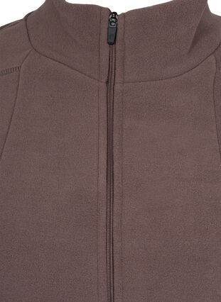 Fleecetakki taskuilla ja vetoketjulla, Iron, Packshot image number 2