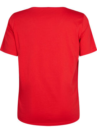 FLASH – kuviollinen t-paita, High Risk Red, Packshot image number 1