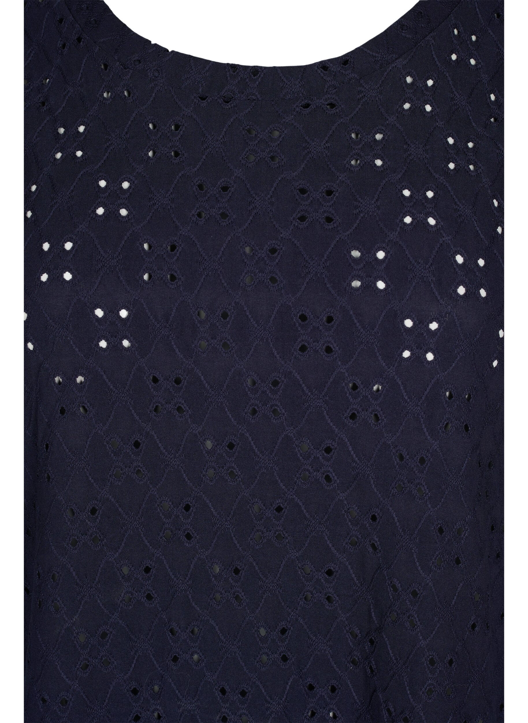 Zizzi Toppi broderi anglaisella, Night Sky, Packshot image number 2