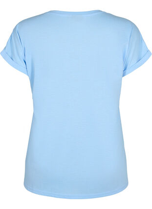Lyhythihainen puuvillasekoitteinen T-paita, Serenity, Packshot image number 1