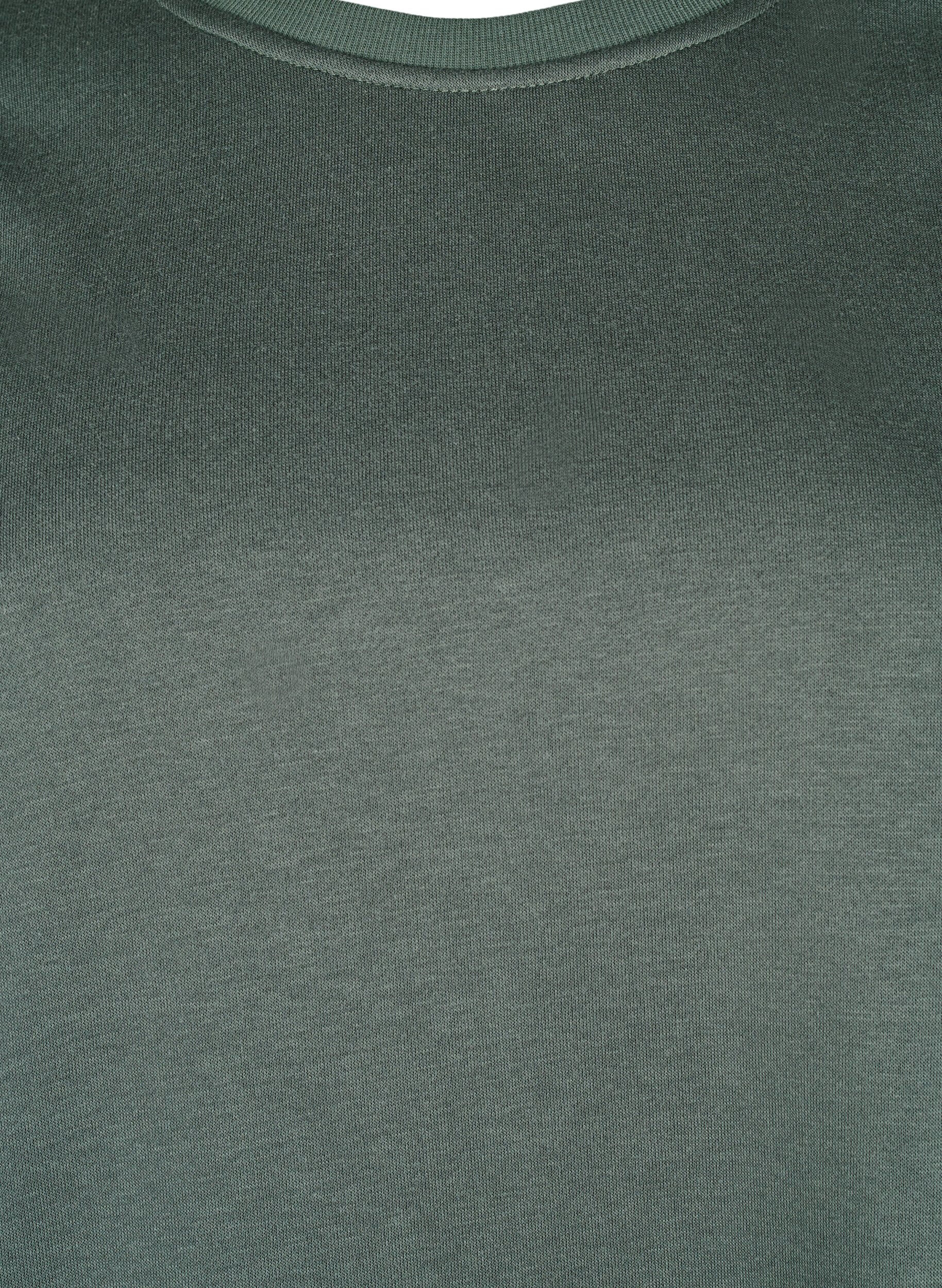 Zizzi Collegepaita, jossa kirjailtuja aukkoja, Thyme, Packshot image number 2