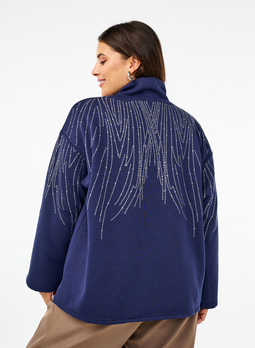 Paita korkealla kauluksella ja strassikoristeilla, Naval Academy, Model image number 1