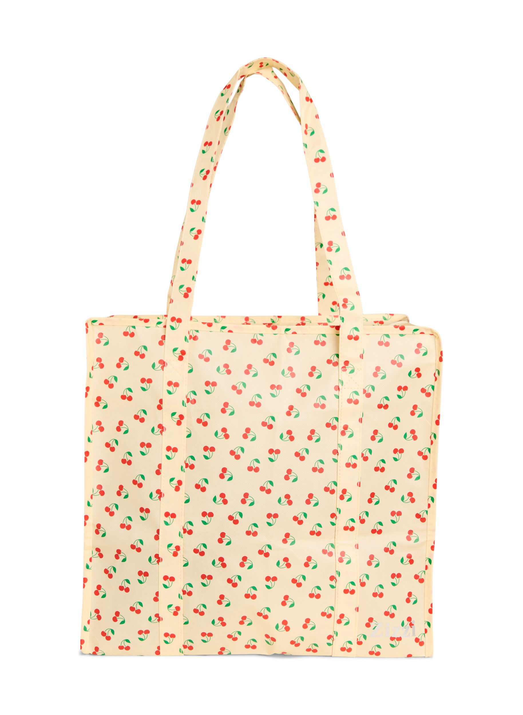 Zizzi Ostoskassi vetoketjulla, Keltainen, Packshot image number 1