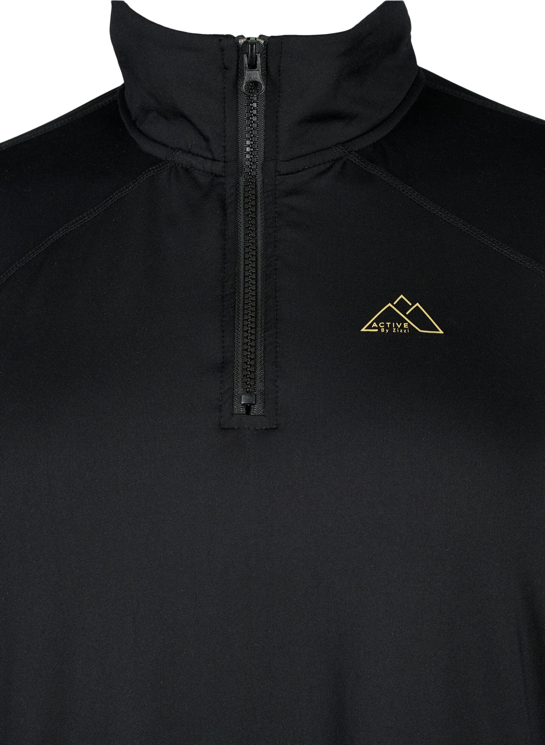 Zizzi Aluspusero, jossa on taskuja ja verkkoa, Black, Packshot image number 2