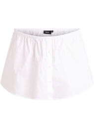 Paitajatkaja 100% puuvillaa, Valkoinen