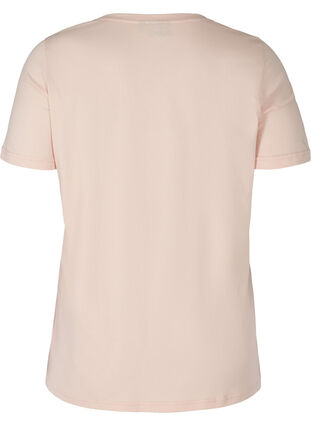 Lyhythihainen puuvillainen t-paita printillä , Rose Smoke CALIFORN, Packshot image number 1
