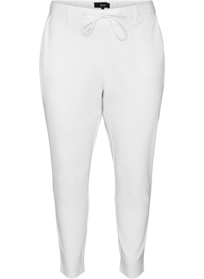 Maddison-lyhyet housut, Valkoinen, Packshot image number 0
