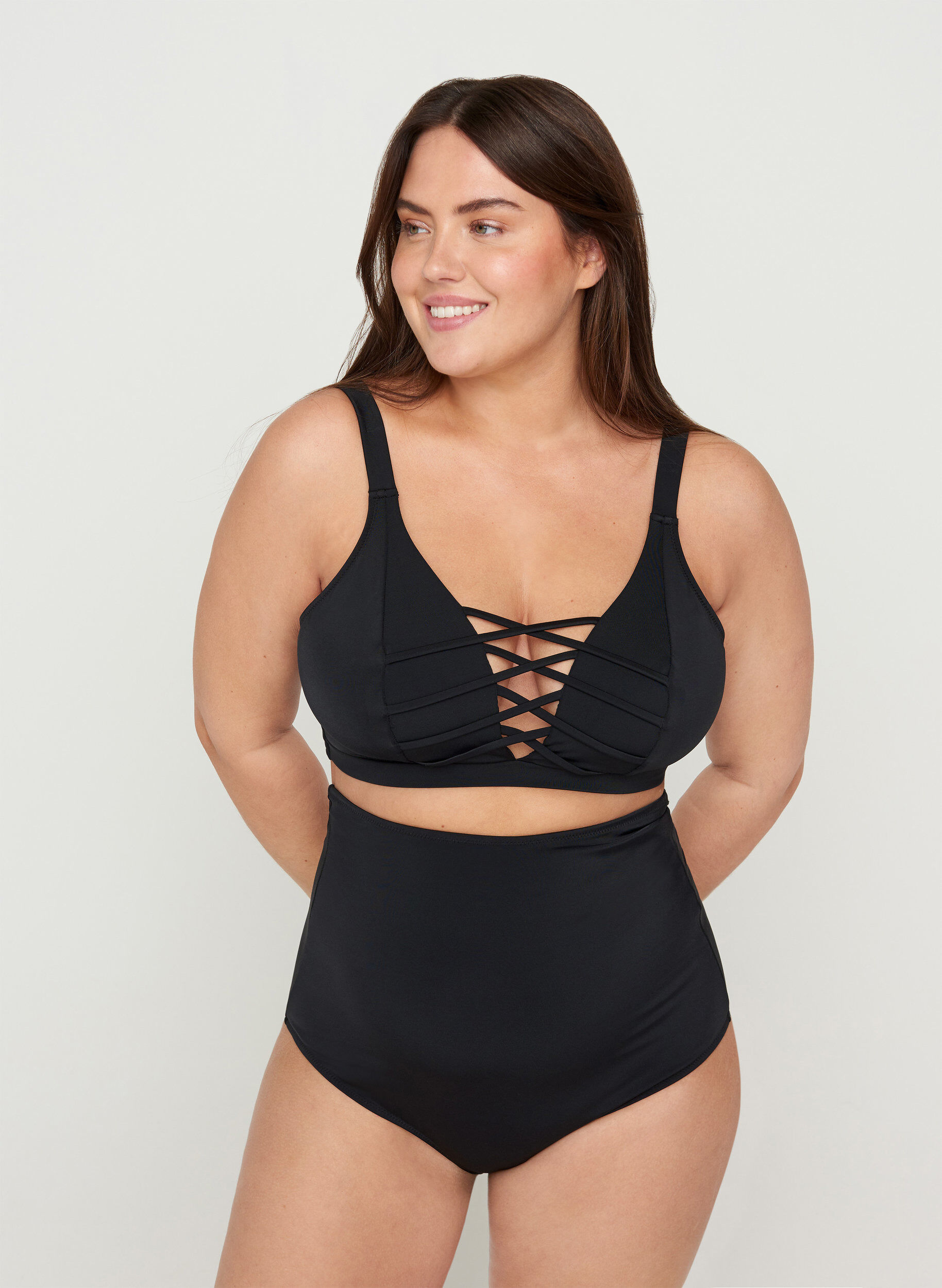 Zizzi Bikinialaosa, Black, Model image number 0