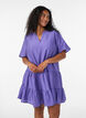 R&ouml;yhel&ouml;mekko A-linjaisella leikkauksella, Violetti, Model image number 0