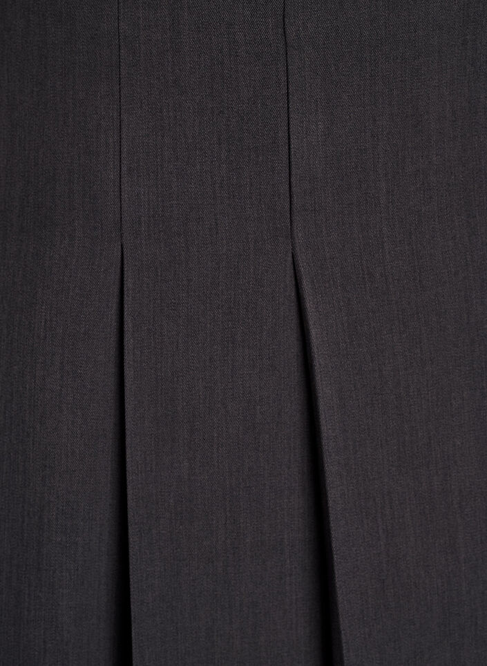 Midihame leveillä laskoksilla, Harmaa, Packshot image number 2