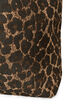 Deniminen shopper-kassi leopardikuvioilla, Ruskea, Packshot image number 2